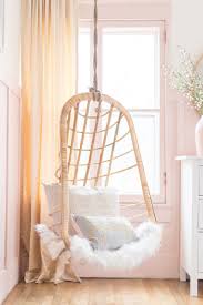 Pink Gold Girls Bedroom Decor Ideas Cherished Bliss Romantic Bedroom Decor Bedroom Hanging Chair Girl Bedroom Decor