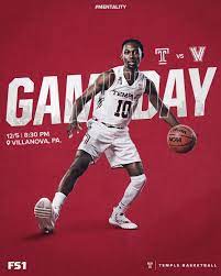 Temple Sports Graphic Design Sports Design Inspiration Sport Poster Design