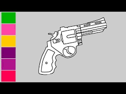 How To Draw Fortnite Guns Easy Cool Kids Art How To Pencil Drawing A Pi Easy Drawings Drawing For Kids Drawings