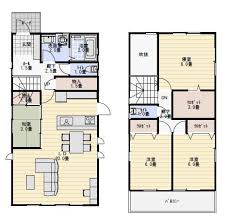 33坪畳コーナー吹き抜けのある間取り 間取り 人気 32坪 間取り 35坪 間取り 小さな家の間取り