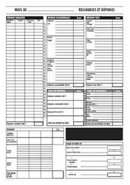 Modele De Feuille A Imprimer Pour Budget Gerer Son Budget Budget Imprimable Feuilles De Budget