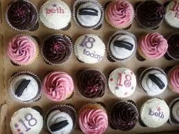 Some creative ideas for planning an 18th birthday party. 18th Birthday Cupcakes Cupcakes Wigan Cupcakes Chorley Cupcake Delivery Wigan Cupcake Delivery Chorley