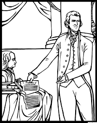 Get $30 off by using code kitts when you order sorolla: Thomas Jefferson Coloring Page Purple Kitty