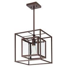Light fixture number of lights. Canarm Isola 1 Light Pendant Light 12 X 12 Oil Rubbed Bronze Ich595a01orb12 Rona