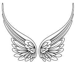A tattoo stencil is used to accurately transfer a design from paper to your skin. Traceable Butterfly Wings Tribal Angel Wings High Quality Photos And Flash Designs Of Simple Angel Wings Tattoo Wings Tattoo Angel Wings Tattoo Tattoos
