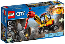 Lego City 60185 Pas Cher L Excavatrice Avec Marteau Piqueur Lego Idees Lego Lego City