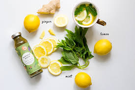 Sore Throat Remedy Lemon Ginger Mint Tea