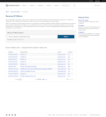 Search IP Whois Records and IP Blocks - DomainTools