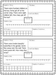 Subtraction Word Problems Within 20 Change Unknown Think Boards Subtraction Word Problems Word Problems Free Word Problems