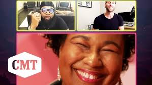 Parmalee backstage with Jesse Addy at the ACMs