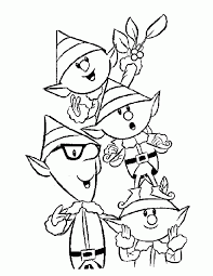 Wood elf girl coloring page. Elf On The Shelf Coloring Pages To Print Coloring Home