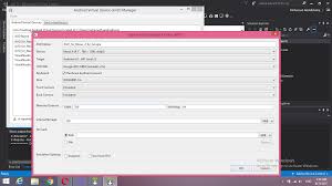 Help Please With Emulator In Android Visual 2017