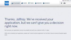The credit card application status gets updated at 6 pm ist from american express allows you to check your application status through two ways; Amex Application Status Tips On Reconsideration Phone Line American Express Credit Cards