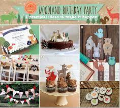 78pcs woodland party decorations woodland theme cupcake toppers,wrappers balloons for forest animals theme decorations,woodland theme baby shower birthday party supplies. Woodland Winter Birthday Party Can Do Decorating Ideas