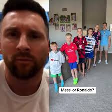Messi or Ronaldo? #messi