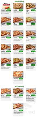 Jet S Pizza Menu In Allen Park Michigan Usa