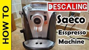 Suivez l'évolution de l'épidémie de coronavirus / covid19 dans le monde. Descaling Saeco Odea Go Espresso Machine Youtube