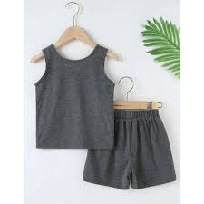 Buy Mimmy Kids Baby Boys & Baby girls Cotton Printed Round Neck Sleeveless  T-shirt &shorts(2-3years) Online at Best Prices in India - JioMart.