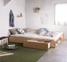 15 Simple And Warm Japanese Minimalist Room Design Ideas Muji Bed Minimalist Room Minimalist Bedroom