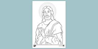This printable bible game goes along with the lesson about joseph interpreting the king's dream on the resource room. Free Printable Jesus Colouring Colouring Sheets