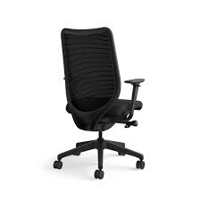 hon nucleus mesh task chair knit mesh back computer chair with adjustable arms black hn1 visit the image l home office furniture task chair computer chair