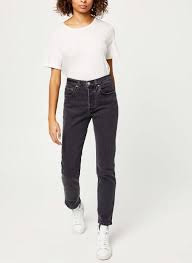 Discover the original and new 501 jeans and styles. Levi S 501 Crop Jeans Schwarz Bekleidung Chez Sarenza 421337
