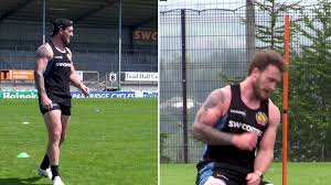 An absolute monster of a kick with the clock in breaking | stuart hogg voted rbs 6 nations player of the championship for the second year. Scotland Star Stuart Hogg Has Undergone A Body Transformation During Lockdown Rugby Onslaught