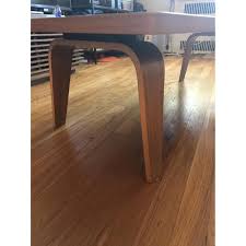 A new angle with its elegant rectangular top and gently curved, tapered legs, the eames rectangular coffee table embodies a form and. Eames Rectangular Molded Plywood Coffee Table Aptdeco