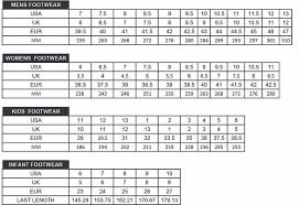 15 Expository Usa Shoe Sizing Chart