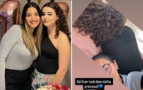 Irmã de brasileira encontrada na França posta foto deitada ao lado da adolescente após reencontro: 'Vai ficar tudo bem'