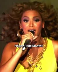 YEAH YEAH YOU GAYYY #beyonce #greenscreen #fyp #pridemonth