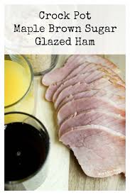 The moist crockpot brown sugar pineapple ham recipe that went viral all over the internet!! Crock Pot Maple Brown Sugar Ham