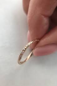 Wedding Band Women Unique Diamond Eternity Curved Wedding Etsy White Gold Stackable Rings Stacked Wedding Rings Unique Diamonds