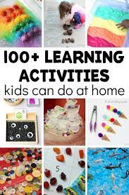 Activities For Preschoolers At Home And Some Encouragement For You Fun A Day Preschool Activities Math Activities Preschool Indoor Activities For Kids