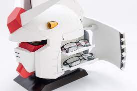 owndays unveils a rx 78 2 head glasses case for the 40th anniversary of mobile suit gundam gundam glasses case mobile suit