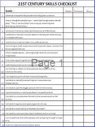 Twenty First Century Skills Checklist For Students 21st Century Teaching 21st Century Learning 21st Century Skills