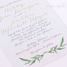 Printable Wedding Invitation Watercolor Branch Diy Calligraphy Wedding Invitations Diy Printable Wedding Invitations Watercolor Wedding Invitations