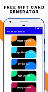 Free gift card generator es un entertainment aplicación para android. Free Gift Card Generator 1 0 Apk Mod Free Purchase For Android