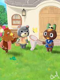 See more ideas about animal crossing, animal crossing fan art, animal crossing memes. Broffina Olive And O Hare Enjoying The Quaint Island Life Animalcrossing