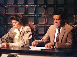 Patricia Janiot - Aquí les dejo un super #tbt de mis inicios como  presentadora de televisión al lado de mi colega Hernán Castrillón. La foto  fue captada mientras nos preparábamos para salir