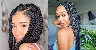 I'm by no means an expert please but i really hope you enjoy and. 3 Tips To Getting Realistic Jumbo Knotless Braids Emily Cottontop