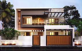 Kerala Home Design 2200 Sq Ft 4 Bed Room Residence In 2020 Kerala House Design Modern Exterior House Designs 2 Storey House Design
