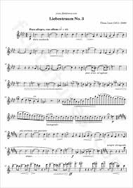 Liebestraum No 3 From Liebestraume F Liszt Free Flute Sheet Music Flutetunes Com