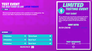 Fortnite just concluded its most recent live event. Epic Games Begins Limited Testing Event In Fortnite Dot Esports