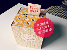 Diy Creative Way To Give A Cash Gift Using A Kleenex Box Cash Gift Creative Money Gifts Diy Birthday Gifts
