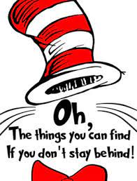 grabs the cat in the hat by his bowtie you don't try, you do! Ten Dr Seuss Printable Quote Posters Cat In The Hat By The Badger Den