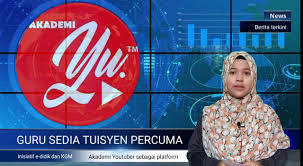 Juga mencari resepi halal , wanita , pengembaraan , bahasa & berita sastera di beritaharian.sg. Akademi Youtuber Panas Berita Terkini Akademi Youtuber Platform Kelas Tuisyen Percuma Dalam Talian