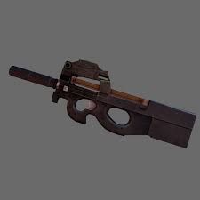 Fn P90 P90 Polygon 3d Model