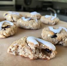 Healthy Iced Oatmeal Cookies Healthy Dessert Recipes Food Videos Desserts Oatmeal Raisin Cookies Healthy