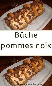 Buche Pommes Noix Pomme Noix Cuisine Facile